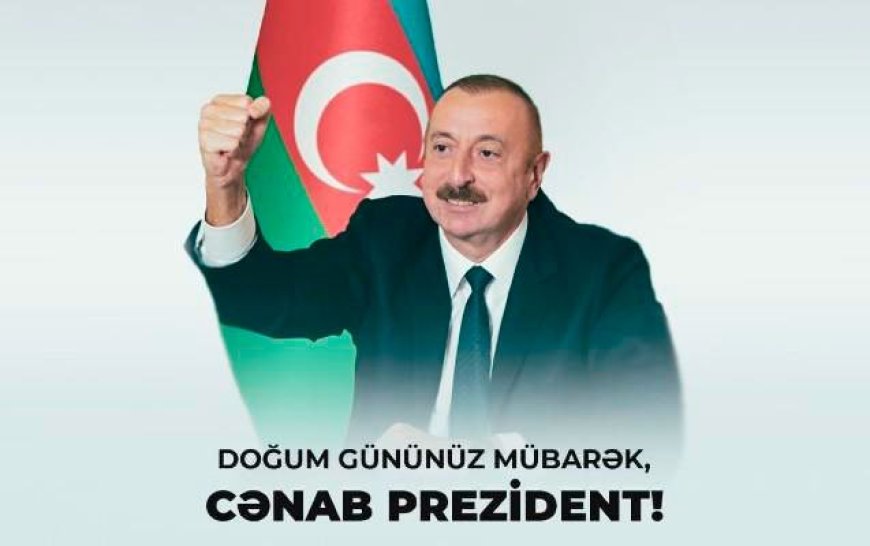 Bu gün cənab Prezident İlham Əliyevin doğum günüdür